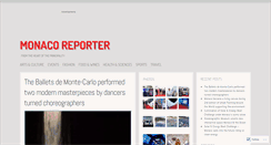 Desktop Screenshot of monacoreporter.com